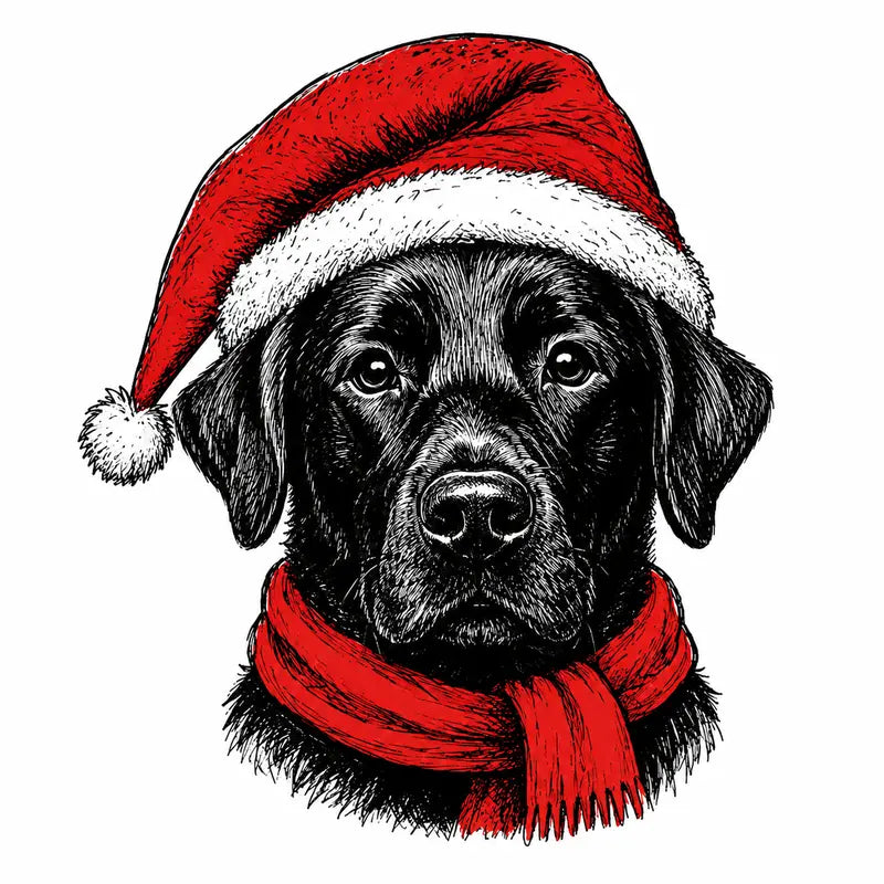 Santa Paws Christmas Dog Sweatshirt – 50 Dog Breed Designs, Funny Holiday Crewneck Gift for Dog Lovers