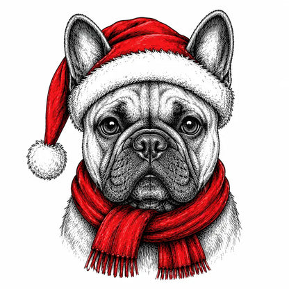 Santa Paws Christmas Dog Sweatshirt – 50 Dog Breed Designs, Funny Holiday Crewneck Gift for Dog Lovers