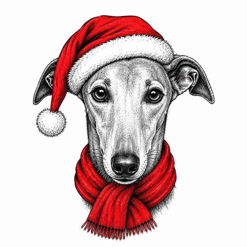 Santa Paws Christmas Dog Sweatshirt – 50 Dog Breed Designs, Funny Holiday Crewneck Gift for Dog Lovers