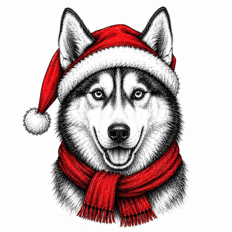Santa Paws Christmas Dog Sweatshirt – 50 Dog Breed Designs, Funny Holiday Crewneck Gift for Dog Lovers