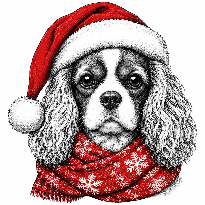 Santa Paws Christmas Dog Sweatshirt – 50 Dog Breed Designs, Funny Holiday Crewneck Gift for Dog Lovers
