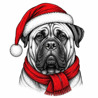Santa Paws Christmas Dog Sweatshirt – 50 Dog Breed Designs, Funny Holiday Crewneck Gift for Dog Lovers