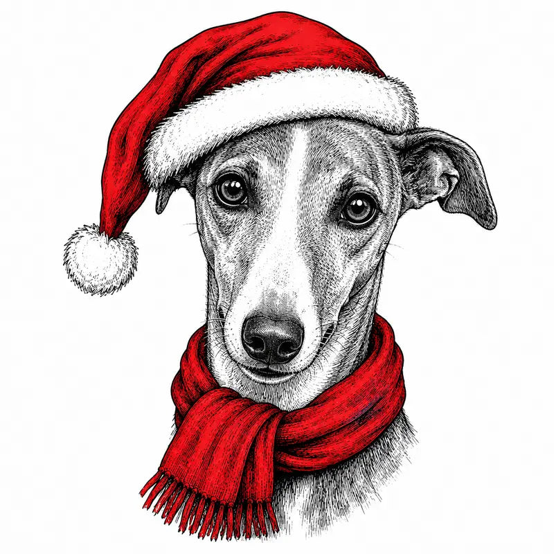 Santa Paws Christmas Dog Sweatshirt – 50 Dog Breed Designs, Funny Holiday Crewneck Gift for Dog Lovers
