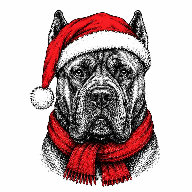 Santa Paws Christmas Dog Sweatshirt – 50 Dog Breed Designs, Funny Holiday Crewneck Gift for Dog Lovers