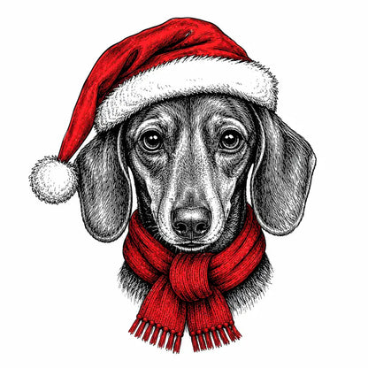 Santa Paws Christmas Dog Sweatshirt – 50 Dog Breed Designs, Funny Holiday Crewneck Gift for Dog Lovers