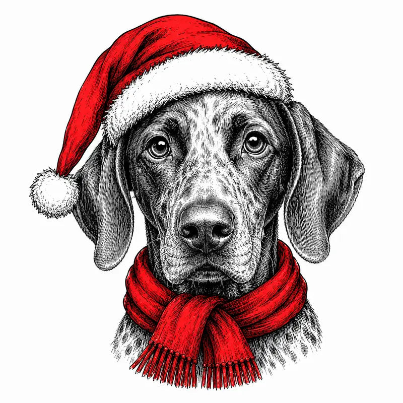 Santa Paws Christmas Dog Sweatshirt – 50 Dog Breed Designs, Funny Holiday Crewneck Gift for Dog Lovers
