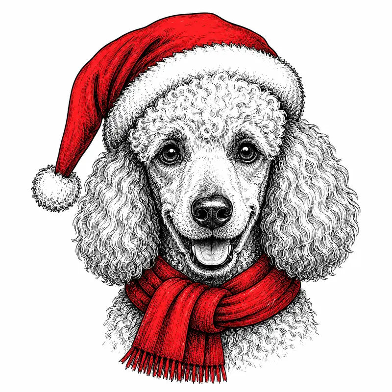 Santa Paws Christmas Dog Sweatshirt – 50 Dog Breed Designs, Funny Holiday Crewneck Gift for Dog Lovers